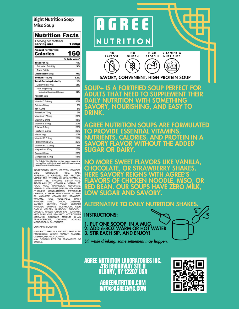 Miso Flavor - 10 servings